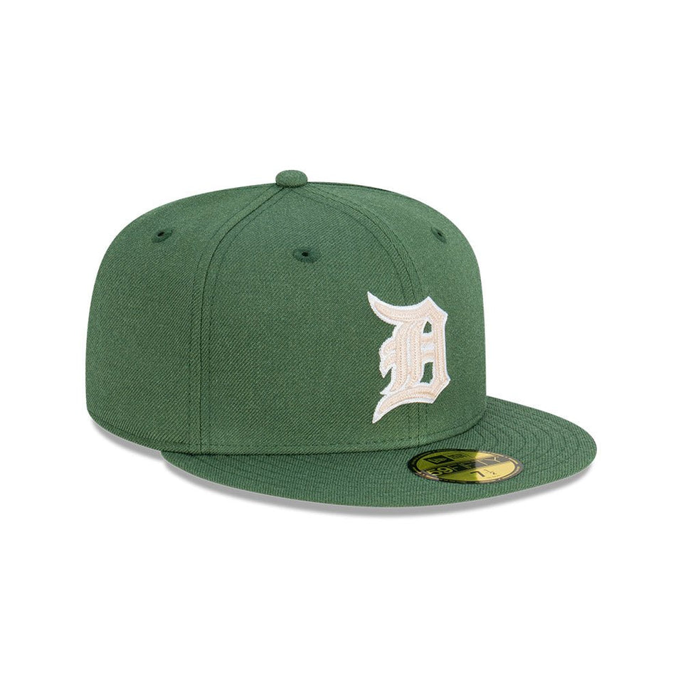 59FIFTY Chain Stitch デトロイト・タイガース モスグリーン - 13577653-700 | NEW ERA ニューエラ公式オンラインストア