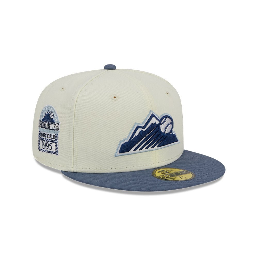 59FIFTY City Icon コロラド・ロッキーズ クロームホワイト