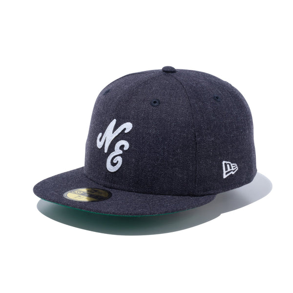 59FIFTY Classic Logo Heather ヘザーネイビー | ニューエラオンラインストア