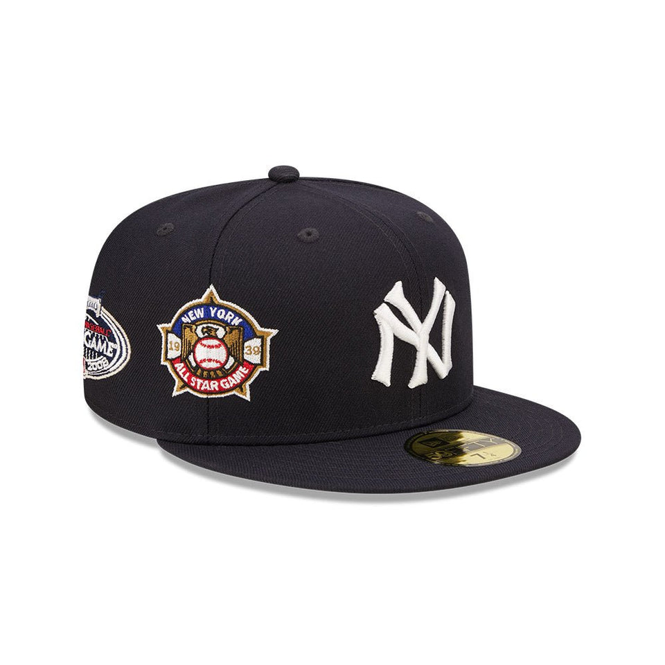 59FIFTY Cooperstown Multi Patch ニューヨーク・ヤンキース ネイビー ...