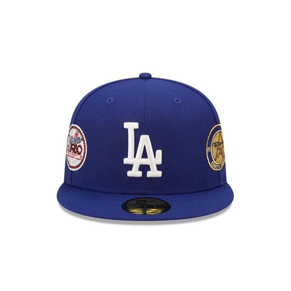 59FIFTY Cooperstown Multi Patch ロサンゼルス・ドジャース ブルー 