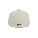 59FIFTY Corduroy Visor ロサンゼルス・ドジャース クロームホワイト ブラウンコーデュロイバイザー - 13958924-700 | NEW ERA ニューエラ公式オンラインストア