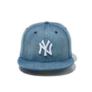 59FIFTY Denim ウォッシュドデニム × スノーホワイト - 13516115-700 | NEW ERA ニューエラ公式オンラインストア