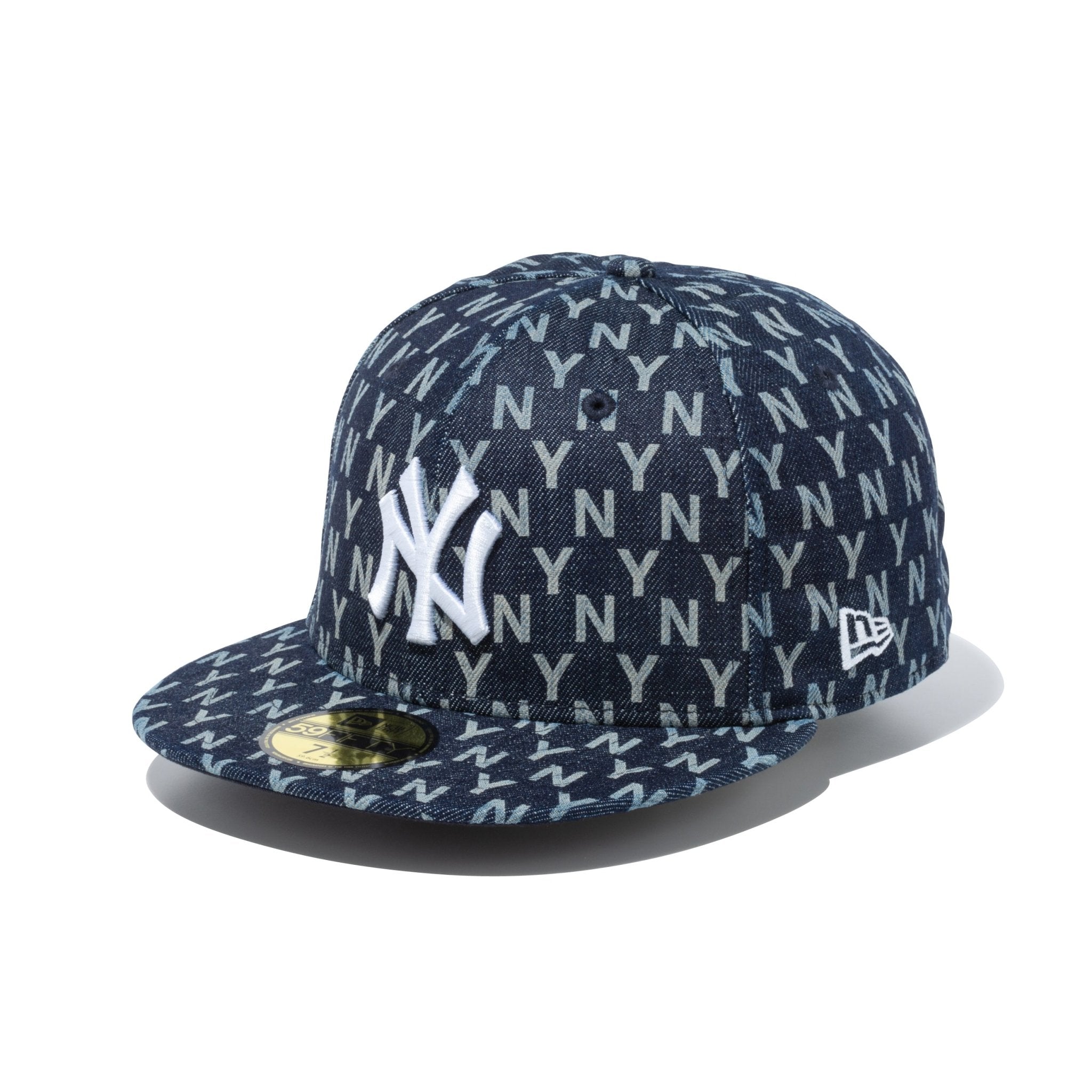 ニューエラ59FIFTY MLB Jacquardヤンキースモノグラム キャップ | www