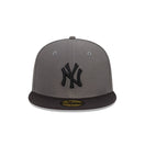 59FIFTY Diamond Era Storm 2-Tone ニューヨーク・ヤンキース グラファイト グレーアンダーバイザー - 13518096-700 | NEW ERA ニューエラ公式オンラインストア