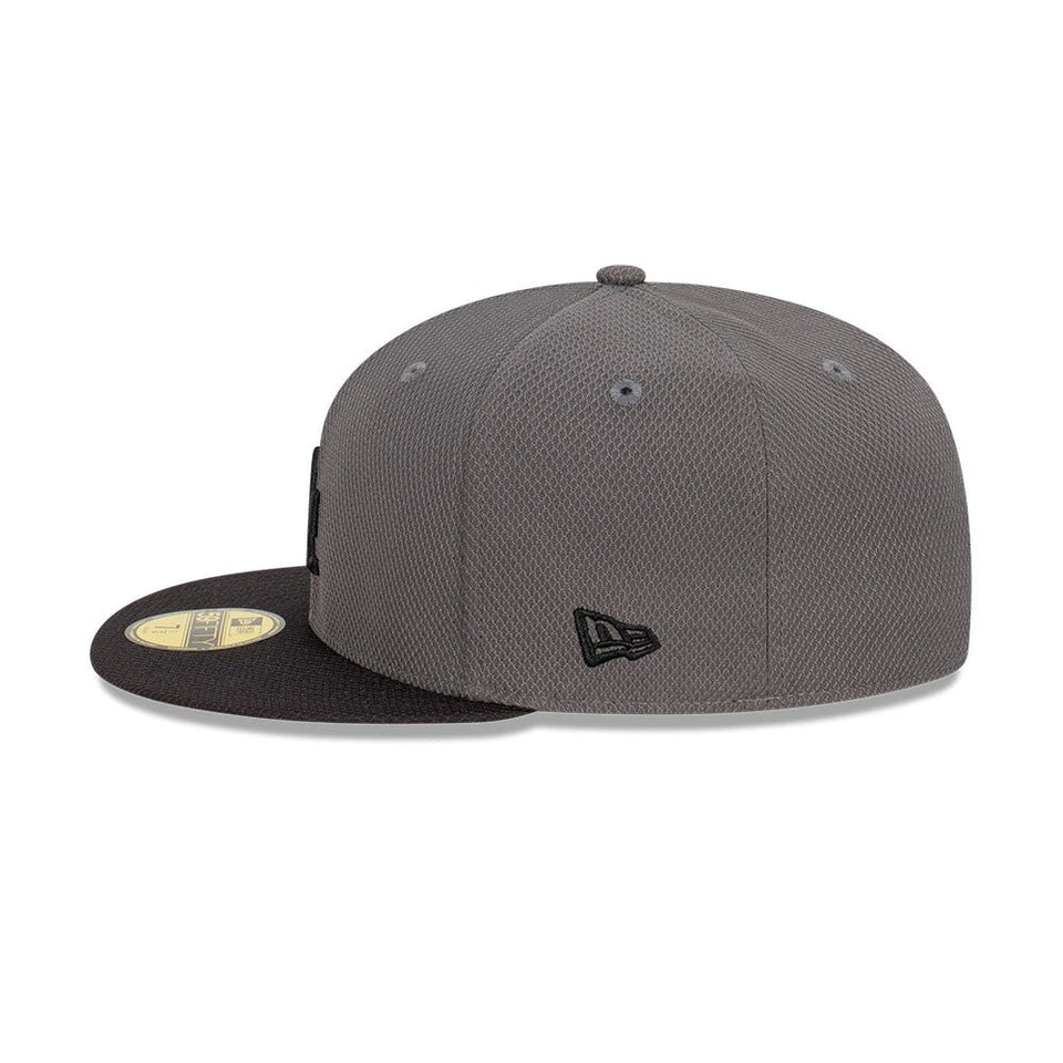 59FIFTY Diamond Era Storm 2-Tone ロサンゼルス・ドジャース グラファイト グレーアンダーバイザー - 13518098-700 | NEW ERA ニューエラ公式オンラインストア