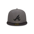 59FIFTY Diamond Era Storm 2-Tone アトランタ・ブレーブス グラファイト グレーアンダーバイザー - 13518101-700 | NEW ERA ニューエラ公式オンラインストア