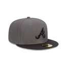 59FIFTY Diamond Era Storm 2-Tone アトランタ・ブレーブス グラファイト グレーアンダーバイザー - 13518101-700 | NEW ERA ニューエラ公式オンラインストア