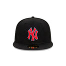 59FIFTY Digital Color ニューヨーク・ヤンキース ブラック × レッド / スカイブルー - 13366488-700 | NEW ERA ニューエラ公式オンラインストア