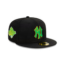 59FIFTY Digital Color ニューヨーク・ヤンキース ブラック × グリーン / イエロー - 13366491-700 | NEW ERA ニューエラ公式オンラインストア