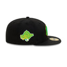 59FIFTY Digital Color ニューヨーク・ヤンキース ブラック × グリーン / イエロー - 13366491-700 | NEW ERA ニューエラ公式オンラインストア