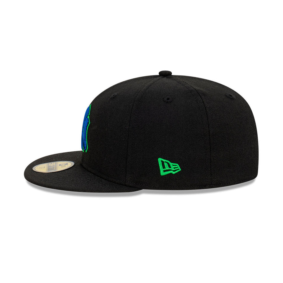 59FIFTY Digital Color ニューヨーク・ヤンキース ブラック × ロイヤル / グリーン - 13366493-700 | NEW ERA ニューエラ公式オンラインストア