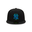 59FIFTY Digital Color ニューヨーク・ヤンキース ブラック × ロイヤル / グリーン - 13366493-700 | NEW ERA ニューエラ公式オンラインストア