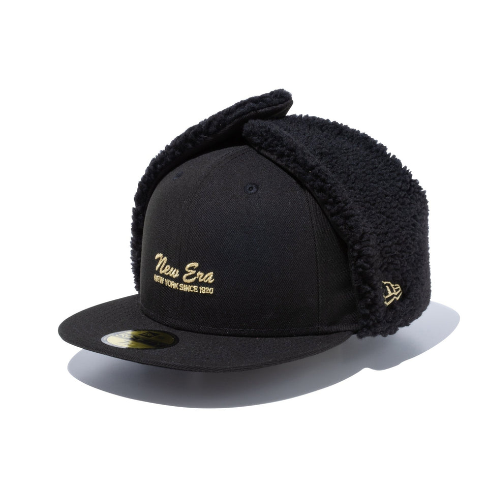 59FIFTY ドッグイヤー ロゴバリエーション ブラック | ニューエラ