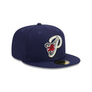 59FIFTY Duo Logo サンディエゴ・パドレス ライトネイビー グレーアンダーバイザー - 13748127-700 | NEW ERA ニューエラ公式オンラインストア