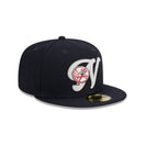 59FIFTY Duo Logo ニューヨーク・ヤンキース ネイビー グレーアンダーバイザー - 13748128-700 | NEW ERA ニューエラ公式オンラインストア