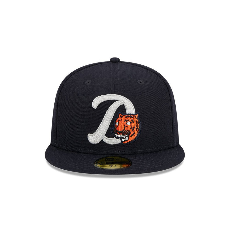 59FIFTY Duo Logo デトロイト・タイガース ネイビー グレーアンダーバイザー | ニューエラオンラインストア