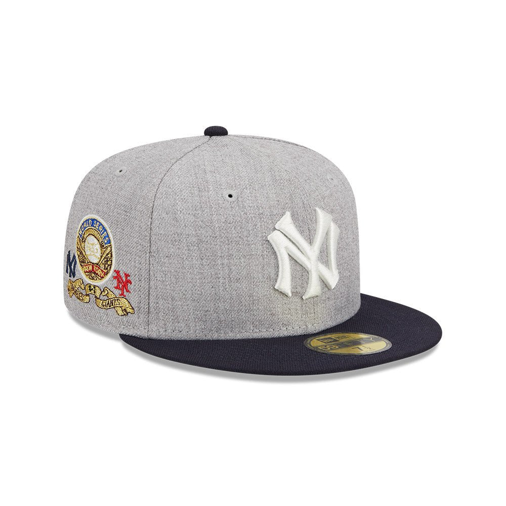 59FIFTY Dynasty ニューヨーク・ヤンキース クーパーズタウン グレー