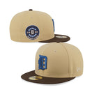 59FIFTY Egypt デトロイト・タイガース クーパーズタウン ベージュ ブルーアンダーバイザー - 13740207-700 | NEW ERA ニューエラ公式オンラインストア