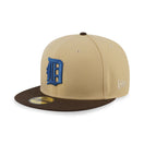 59FIFTY Egypt デトロイト・タイガース クーパーズタウン ベージュ ブルーアンダーバイザー - 13740207-700 | NEW ERA ニューエラ公式オンラインストア