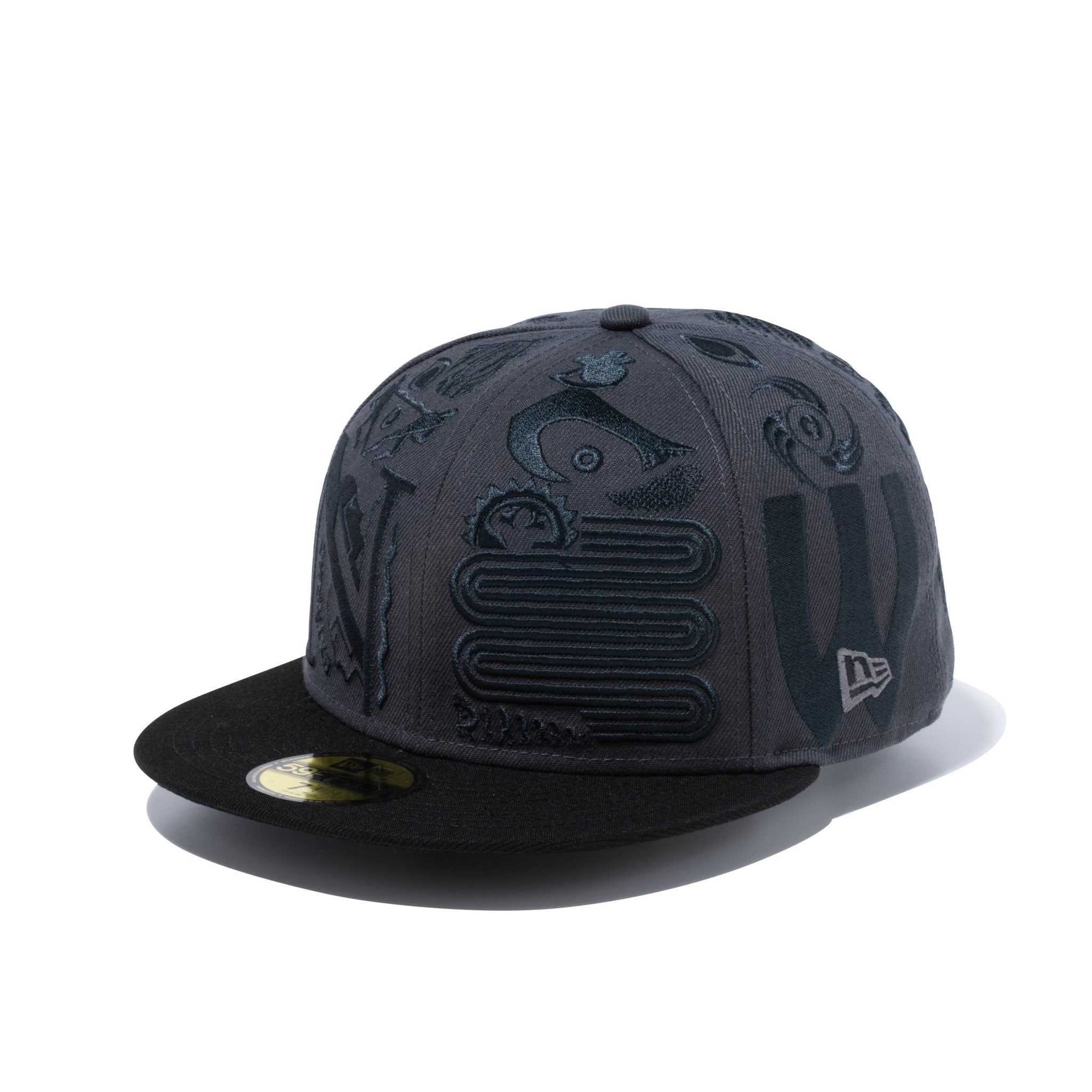 59FIFTY ERIC ELMS エリック・エルムズ アートワーク グレー ブラック