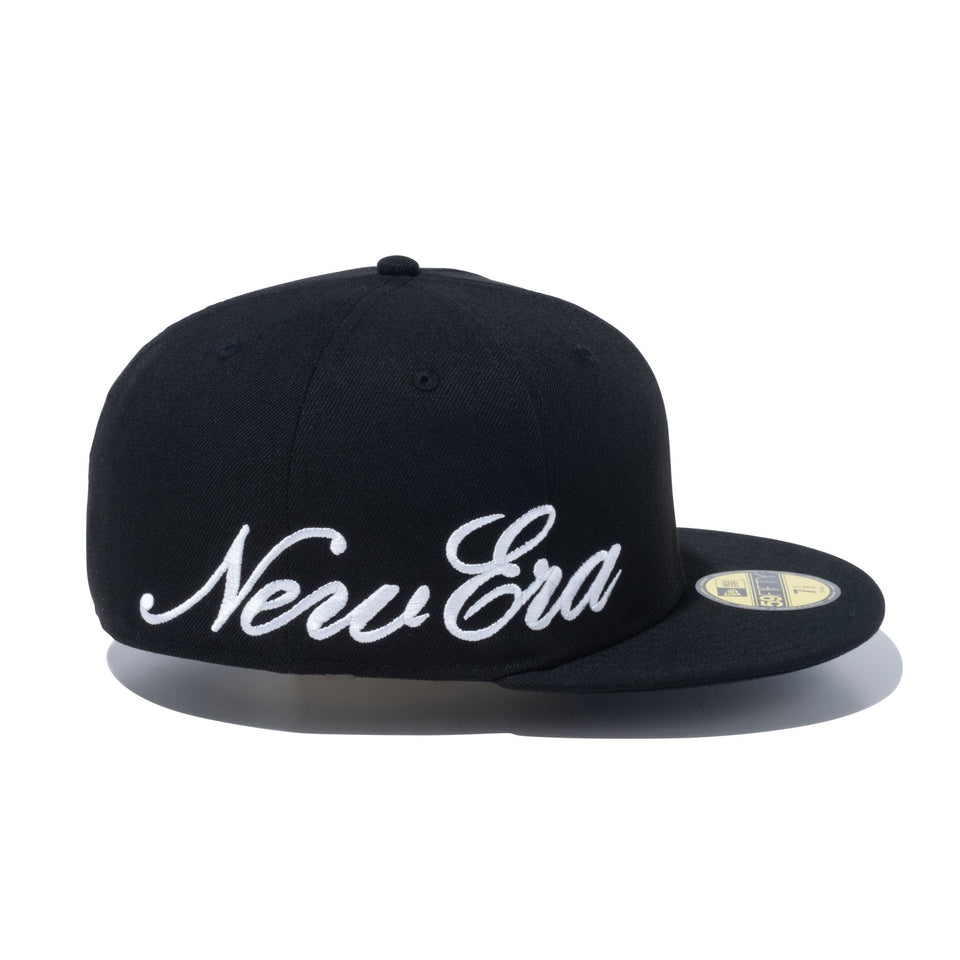 59FIFTY Essential エッセンシャル Script Logo スクリプトロゴ ブラック - 14109872-700 | NEW ERA ニューエラ公式オンラインストア