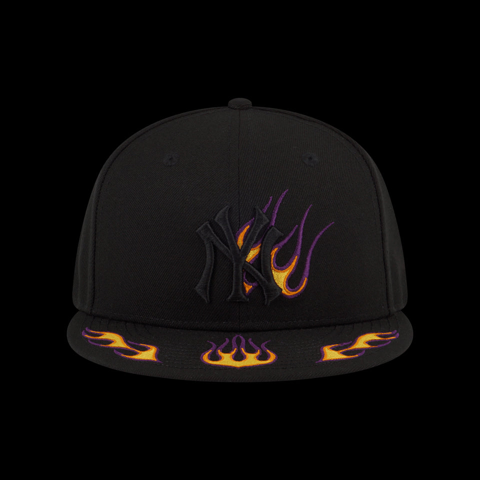 59FIFTY Flame ニューヨーク・ヤンキース ブラック | ニューエラオンラインストア