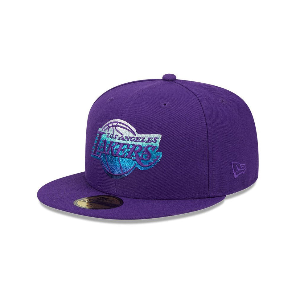 59FIFTY Gradient ロサンゼルス・レイカーズ パープル ベージュ