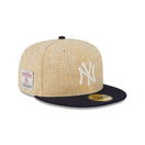 59FIFTY Harris tweed ニューヨーク・ヤンキース ベージュ - 13774196-700 | NEW ERA ニューエラ公式オンラインストア