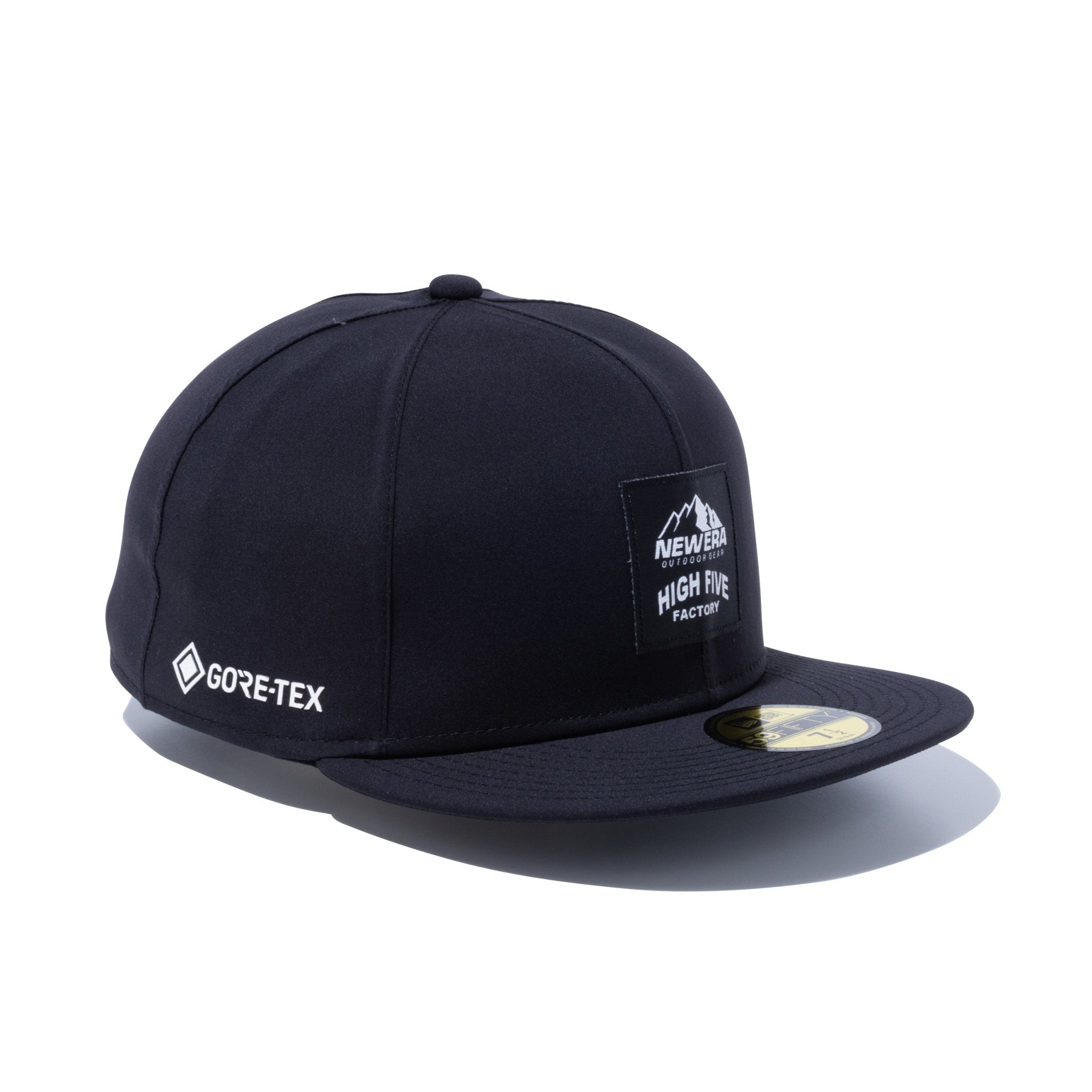 59FIFTY HIGH FIVE FACTORY GORE-TEX PACLITE ウーブンラベル ブラック