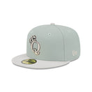 59FIFTY Hometown Roots クイーンズ・キングス ストーングリーン グレーアンダーバイザー - 13555056-700 | NEW ERA ニューエラ公式オンラインストア