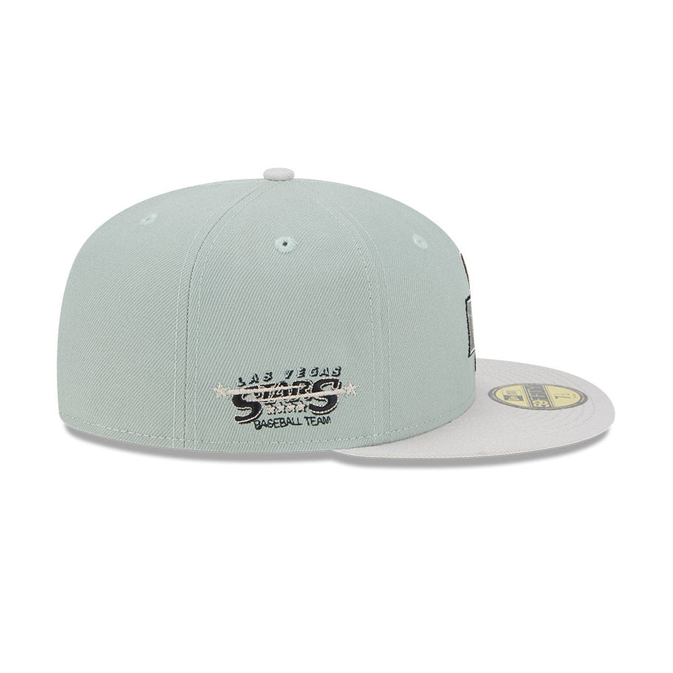 59FIFTY Hometown Roots ラスベガス・スターズ ストーングリーン グレーアンダーバイザー - 13555059-700 | NEW ERA ニューエラ公式オンラインストア