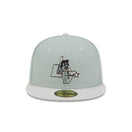 59FIFTY Hometown Roots ラスベガス・スターズ ストーングリーン グレーアンダーバイザー - 13555059-700 | NEW ERA ニューエラ公式オンラインストア