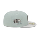 59FIFTY Hometown Roots フォートワース・キャッツ ストーングリーン グレーアンダーバイザー - 13555062-700 | NEW ERA ニューエラ公式オンラインストア