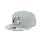 59FIFTY Hometown Roots フォートワース・キャッツ ストーングリーン グレーアンダーバイザー - 13555062-700 | NEW ERA ニューエラ公式オンラインストア