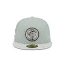 59FIFTY Hometown Roots フォートワース・キャッツ ストーングリーン グレーアンダーバイザー - 13555062-700 | NEW ERA ニューエラ公式オンラインストア