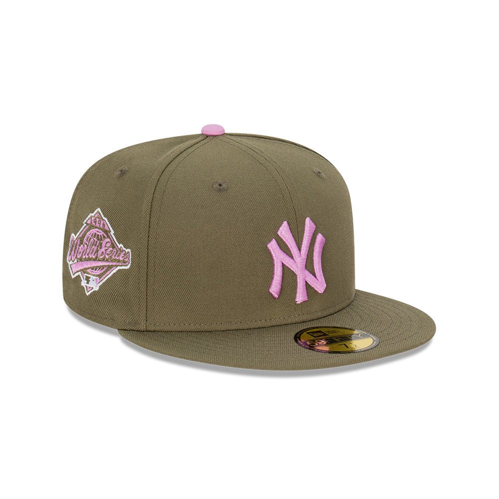 59FIFTY Lavender Field ニューヨーク・ヤンキース モスグリーン