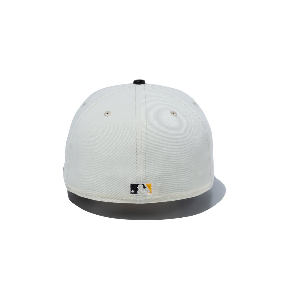 59FIFTY Leather Visor サンディエゴ・パドレス クロームホワイト