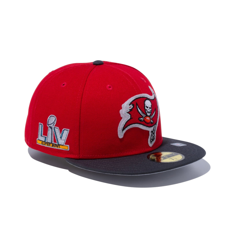 59FIFTY Letterman タンパベイ・バッカニアーズ レッド - 13470195-700 | NEW ERA ニューエラ公式オンラインストア