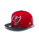 59FIFTY Letterman タンパベイ・バッカニアーズ レッド - 13470195-700 | NEW ERA ニューエラ公式オンラインストア