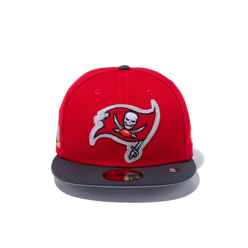 59FIFTY Letterman タンパベイ・バッカニアーズ レッド - 13470195-700 | NEW ERA ニューエラ公式オンラインストア