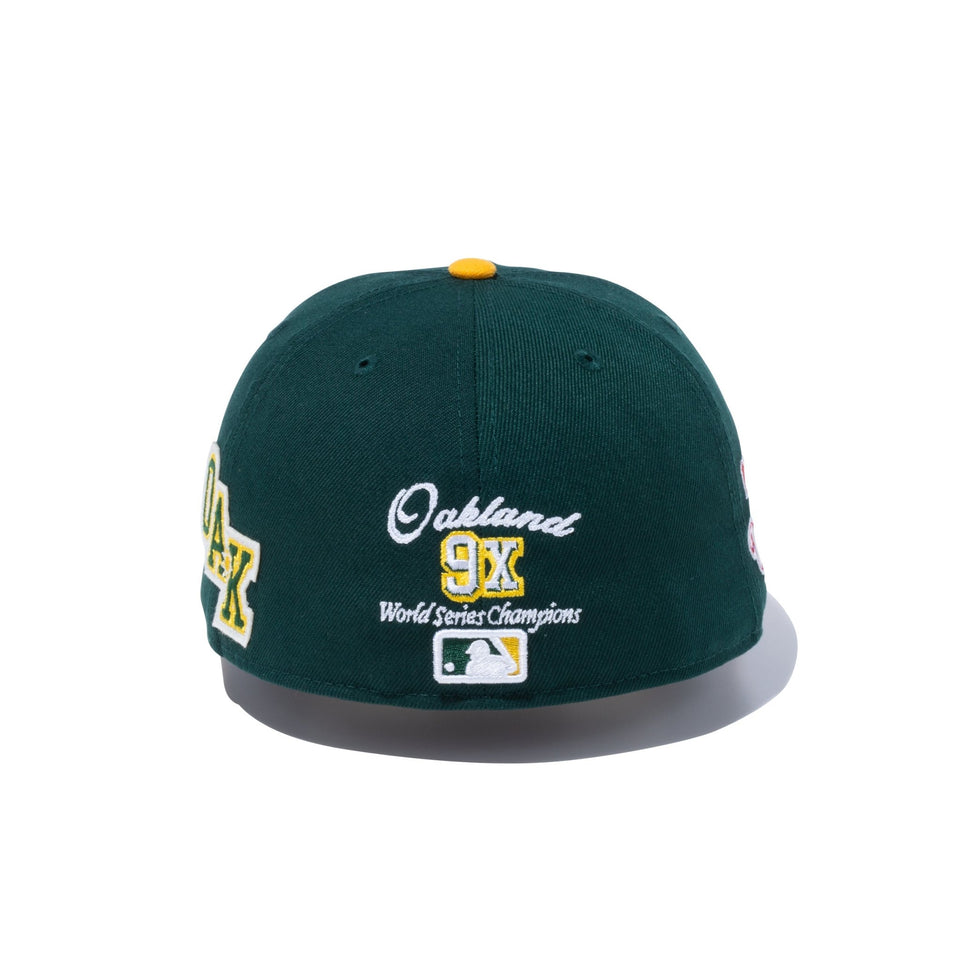 59FIFTY Letterman オークランド・アスレチックス グリーン - 13470199-700 | NEW ERA ニューエラ公式オンラインストア