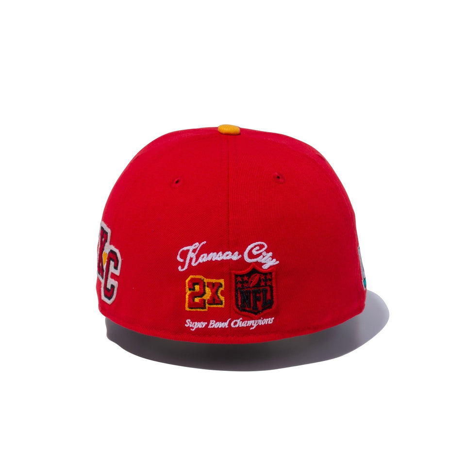 59FIFTY Letterman カンザスシティ・チーフス レッド - 13470206-700 | NEW ERA ニューエラ公式オンラインストア