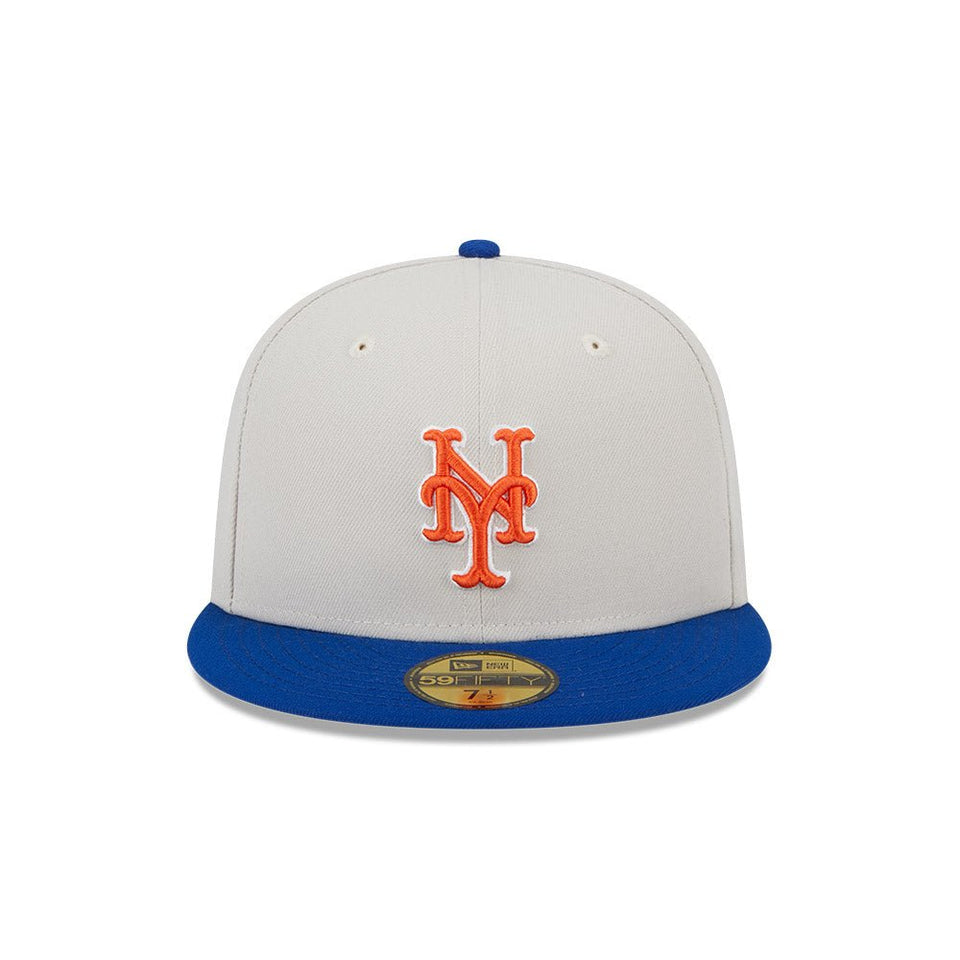 59FIFTY Logo Select ニューヨーク・メッツ ストーン グレーアンダーバイザー - 13555025-700 | NEW ERA ニューエラ公式オンラインストア