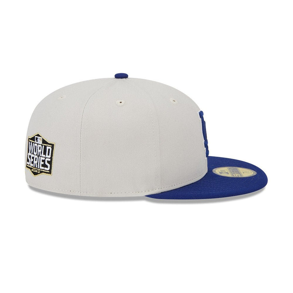 59FIFTY Varsity Letter ロサンゼルス・ドジャース ストーン グレーアンダーバイザー