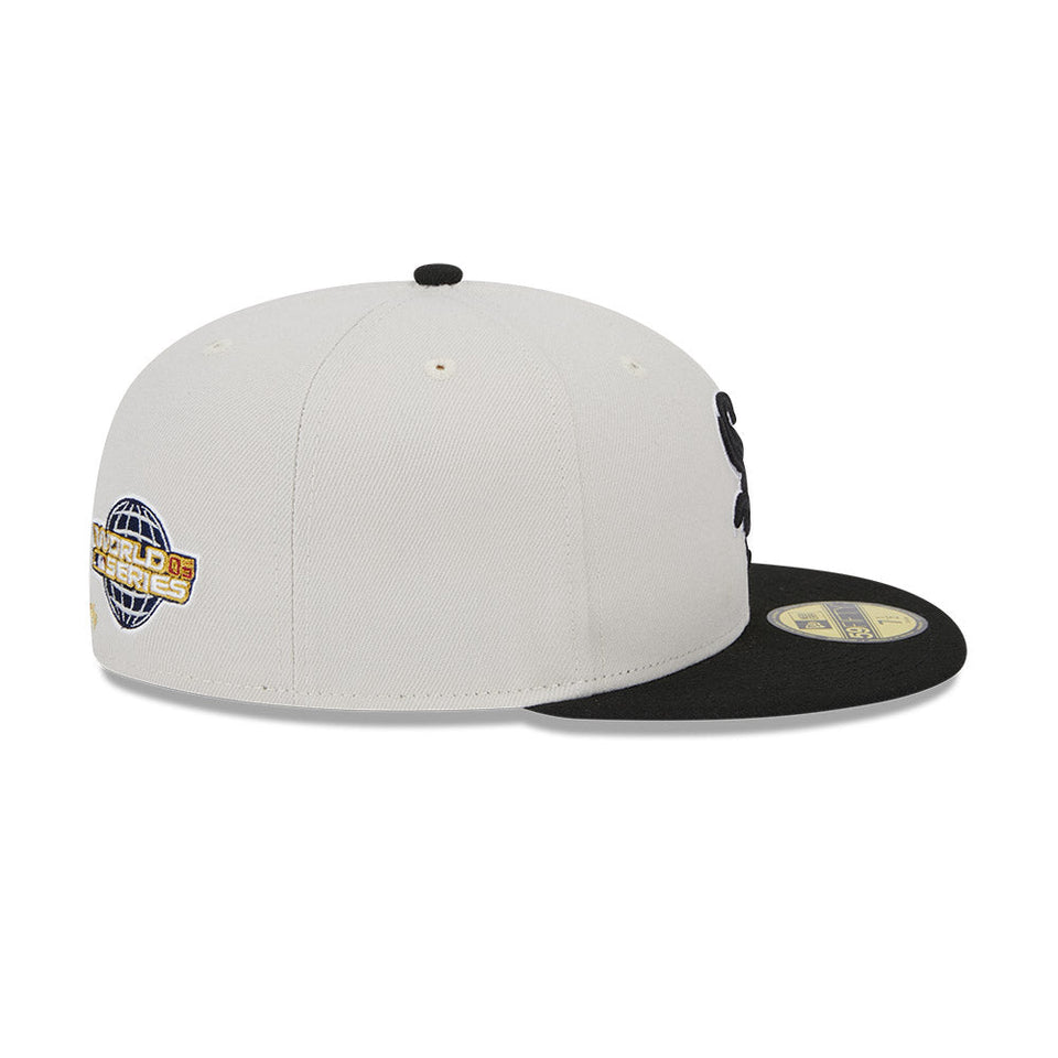 59FIFTY Logo Select シカゴ・ホワイトソックス ストーン グレーアンダーバイザー - 13555028-700 | NEW ERA ニューエラ公式オンラインストア