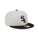 59FIFTY Logo Select シカゴ・ホワイトソックス ストーン グレーアンダーバイザー - 13555028-700 | NEW ERA ニューエラ公式オンラインストア