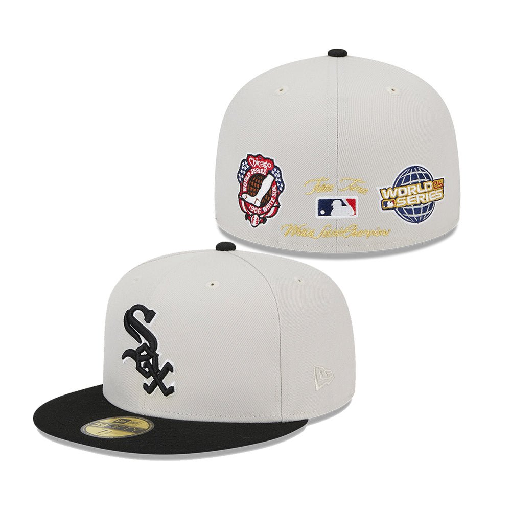 59FIFTY Varsity Letter シカゴ・ホワイトソックス ストーン グレー