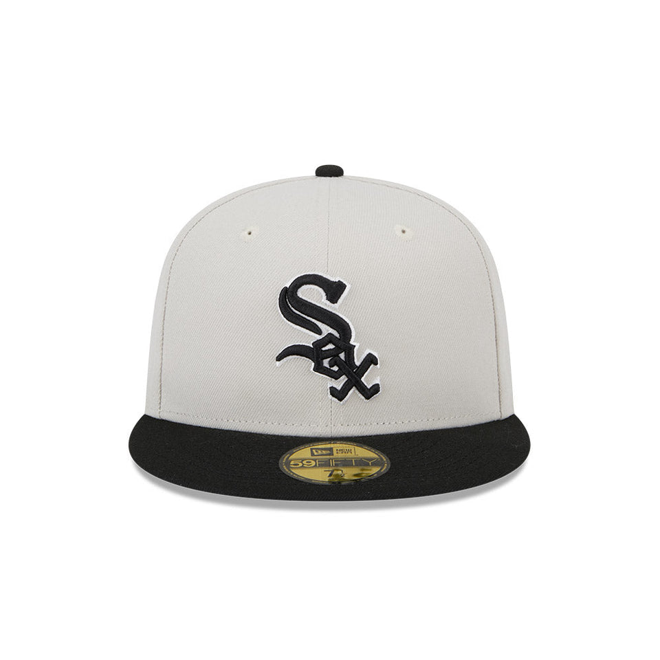 59FIFTY Logo Select シカゴ・ホワイトソックス ストーン グレーアンダーバイザー - 13555028-700 | NEW ERA ニューエラ公式オンラインストア