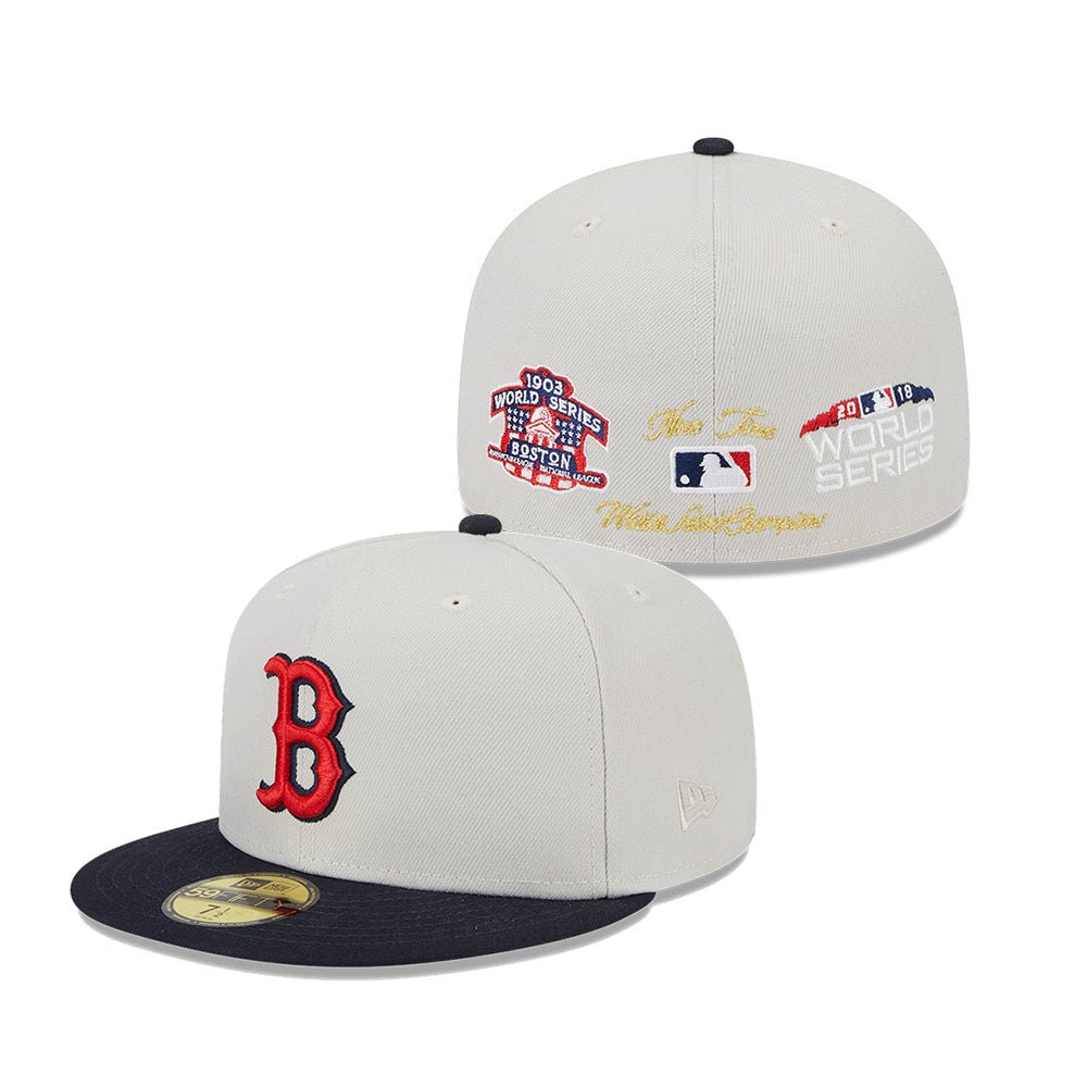 国内未発売】NEW ERA BOS レッドソックス キャップ #4 7 7/8